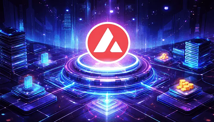 Avalanche blockchain development network showing scalable dApps, subnets, and high-performance Web3 infrastructure