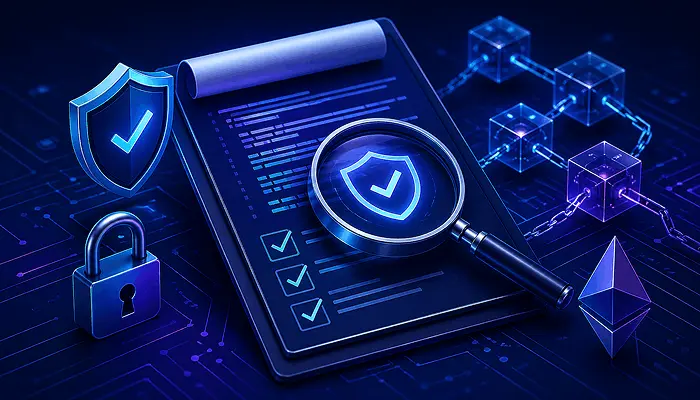 smart contract audit illustration